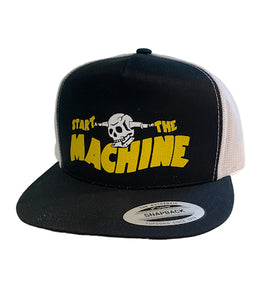 NEW START THE MACHINE TRUCKER HAT NOW AVAILABLE